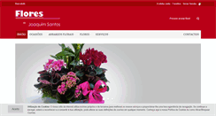 Desktop Screenshot of floresdejoaquimsantos.com